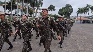 CMJF em desfile no Dia do Exército Brasileiro 19/04/2024. 10° Btl Inf L Mth, Juiz de fora - MG.