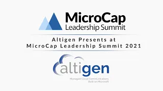 Altigen Presents at MicroCap Leadership Summit 2021