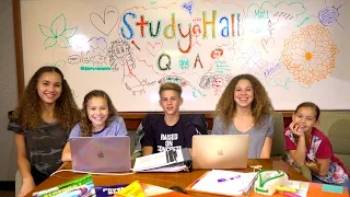 LIVE Stream Study Hall Q&A (MattyBRaps & Haschak Sisters)