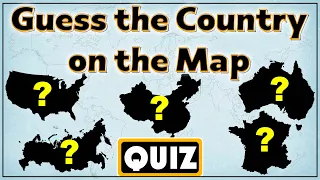 Guess the Country on the Map Quiz | Can You Identify the Country on the Map?