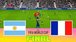 ARGENTINA vs FRANCE - Final FIFA World Cup 2026 | Full Match All Goals | Football Match