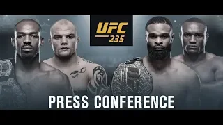UFC 235: Jones vs Smith Press Conference