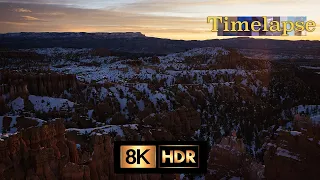 Bryce Canyon National Park - 8K HDR - Timelapse