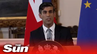 Northern Ireland Protocol: Rishi Sunak hails Brexit deal that will deliver ‘smooth trade'