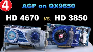 AGP Radeon HD 4670 vs. HD 3850 on Intel Core 2 Extreme - RETRO Hardware