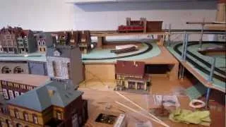 Eegs model railroad overview 2010