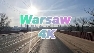 Warsaw 4k driving | Feb 16 2024