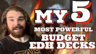 5 Super Powerful Budget EDH Decks