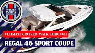 Regal 46 Sport Coupe for Sale at Premier Marine Boat Sales Sydney Australia