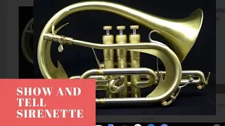 Adams Christian Scott "Sirenette" - Cool Custom Cornet! Extended Demo - Livestream Archive From ACB