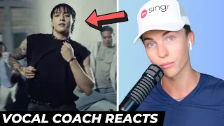 Vocal Coach Reacts: 정국 Jung Kook '3D feat  Jack Harlow' Official MV