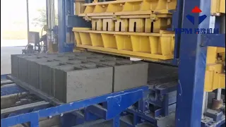 Super fast high pressure block making machine,TPM10000G concrete hollow block machine