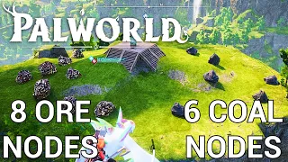 Amazing Mining Base Location with Coal and Ore - Palworld Guide