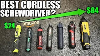 Amazon's Own Electric Screwdriver? vs. DeWALT, Ryobi, Skil & More