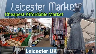 Leicester 🇬🇧 Market, Walking Around the Market 🚶‍♀️@sukhmeharvlogs13
