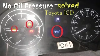 Toyota 1GD | Solved Clogged Oil Cooler and No Oil Pressure