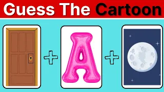 Guess the Cartoon from Emoji 😜| Guess cartoon Challenge | BrainTeaseGuess