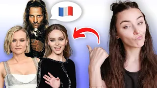 Is your French better than theirs ? EP3 - Reacting to celebs speaking French 🇫🇷