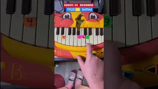 🐱🎹 GigaChad Piano Tuto 🦥 #pianotutorial