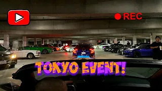 THIS UNDERGROUND TOKYO CAR MEET WAS A BLAST! *CRAZY*