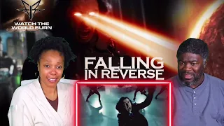 Falling In Reverse |WATCH THE WORLD BURN (REACTION )DAMMM 👀￼DID NOT EXPECT THAT (WE WASN’T READY )!