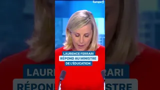 Europe 1 d'extrême droite ? La réponse de Laurence Ferrari à Pap Ndiaye - Partie 2 #shorts #cnews