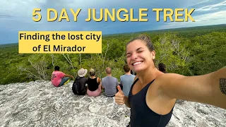 Guatemala's El Mirador: The Ultimate Jungle Trekking Experience