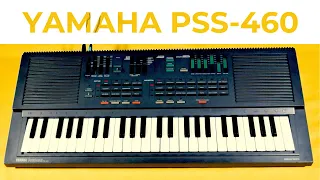 Yamaha Portasound PSS-460 FM keyboard - the 'Soundblaster' chip in action...