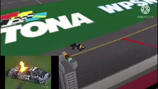 2007 Daytona 500 finish (clint bowyer flip) roblox recreation