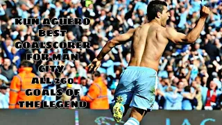 Aguero 260 goals for Man City