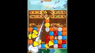 Angry Birds Blast Level 166 - NO BOOSTERS 🎈🐦🎈🐦