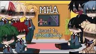 Mha/Bnha React to Afton Family Memes•FNAF•credits in the desc.|•kalizma deff•|