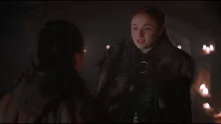 Sansa & Arya - "I remember how happy he (Jon) was to see me." | Game of Thrones: 7x04 | HD 1080p