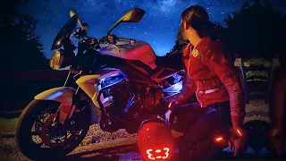 How dangerous is riding a motorcycle at night?