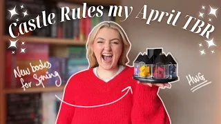 Castle Rules my April TBR ✨🏰💛