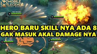 NEW HERO BEATRIX ! GAK MASUK AKAL SKILL NYA ADA 8 ! DAMAGE NYA GILA BANGAT - MOBILE LEGENDS