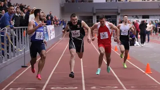 200m Men, FINAL, National Indoor Championships, Sofia BUL, 2024