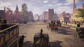Relaxing Carriage Ride Through 1868 London's Corroded Streets | Assassin's Creed Syndicate