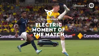 ⚡ CUPRA Electric Moment of the Match: Mitch Duke's karate kick v Ecuador ⚡