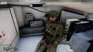 Abrams from inside - Arma 3 CUP