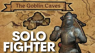 SOLO FIGHTER PvP in The Goblin Caves