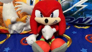 GE Sonic the Hedgehog Modern Knuckles Plush Unboxing