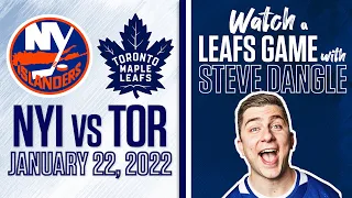 Watch New York Islanders vs. Toronto Maple Leafs LIVE w/ Steve Dangle