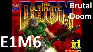 E1M6 - Ultimate Doom - Central Processing [ Nightmare! ( Pistol Start ) ]