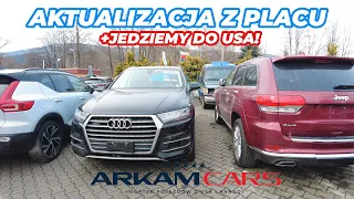 Lecimy  do USA! Aktualizacja z placu ARKAM CARS