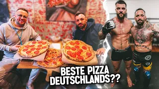 Pizza Test mit Tomi & hartes Sparring gegen 110KG Schwergewicht!