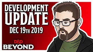 D&D Beyond Dev Update - New Encounter Tracking Demo, Updates & More