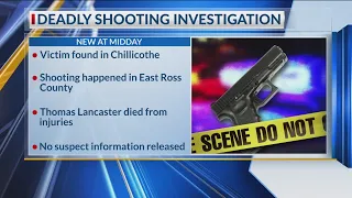 Man, 22, killed in Chillicothe shooting