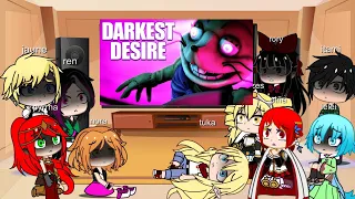 GATE REACT TO  FNAF SONG DARKEST DESIRE (FT.JNPR) @Dawko