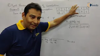 Karl Pearson Coefficient Of Correlation - Problem 1 - Engineering Mathematics 3